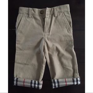 Burberry Khakis - Baby size 6 months